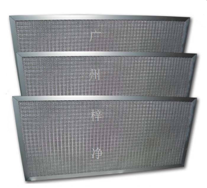 金属铝网初效过滤器 金属铝网初效过滤器