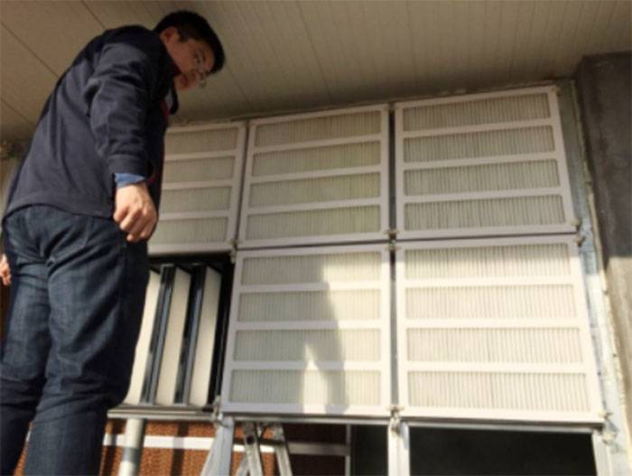 养殖防疫型qy球友会|养猪场初中高效过滤器|箱式|组合式中效过滤器安装现场实图 养殖防疫型qy球友会|养猪场初中高效过滤器|箱式|组合式中效过滤器安装现场实图