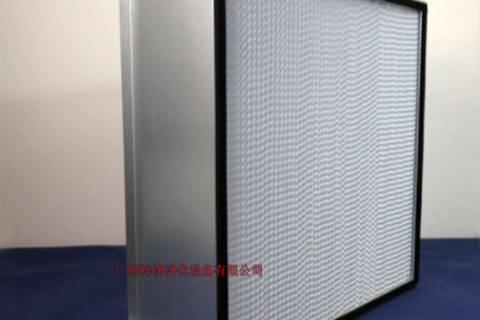 亚高效过滤器阻力的影响